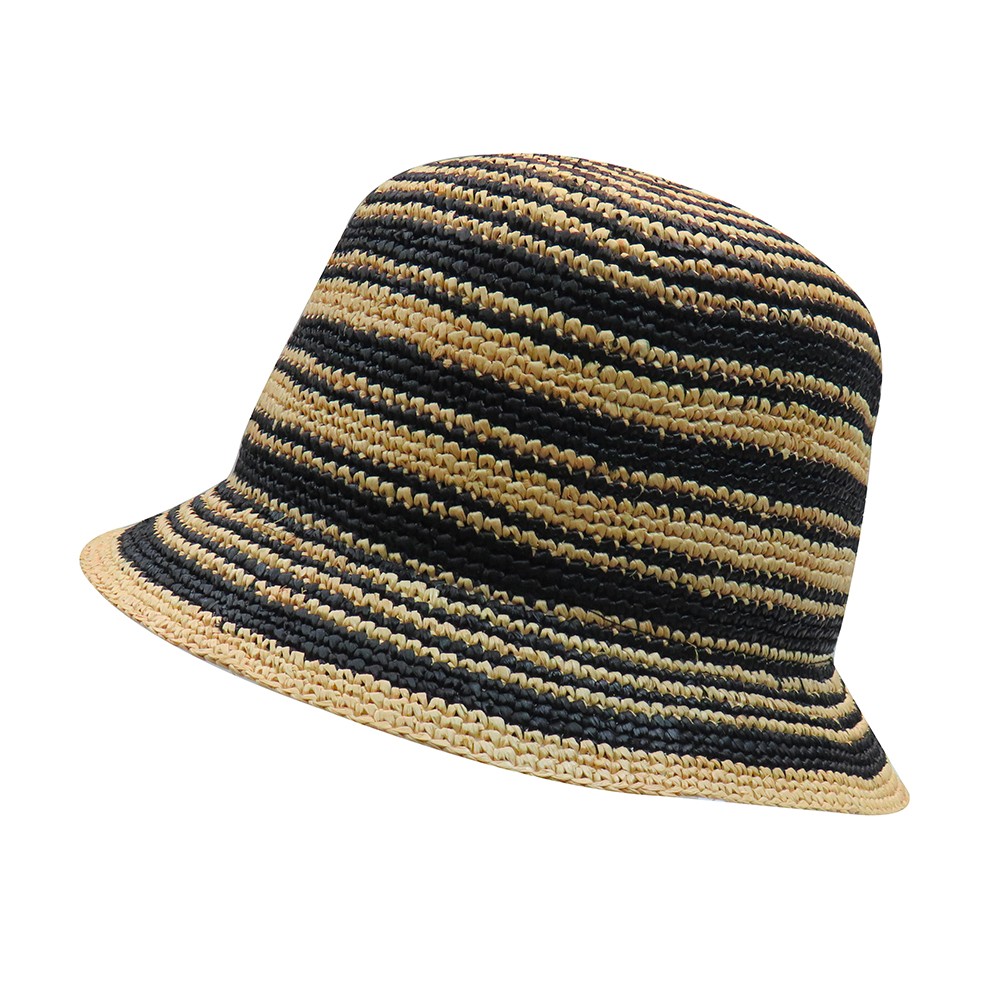 1046 BICOLORE RAFFIA CROCHET