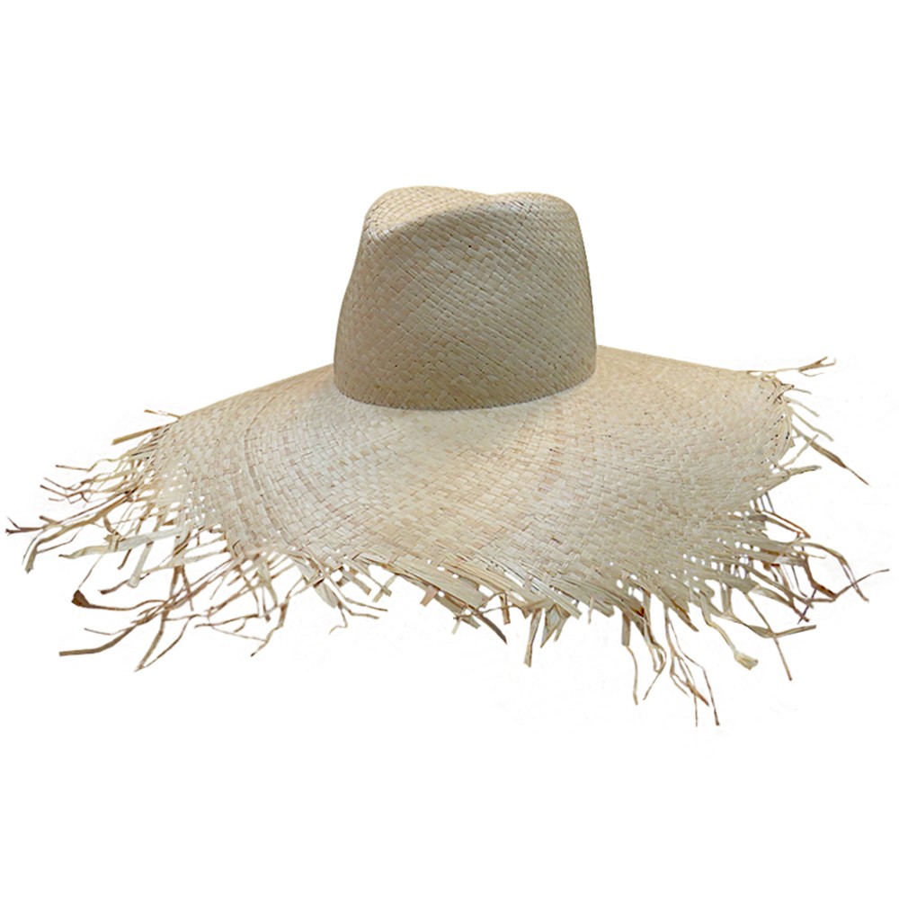 CAPPELLO RAFFIA SFRANGIATA 1045