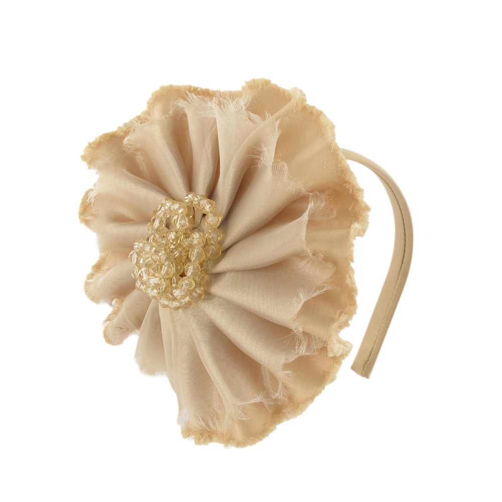 CERCHIETTO PER CAPELLI SUN WITH BEEDS