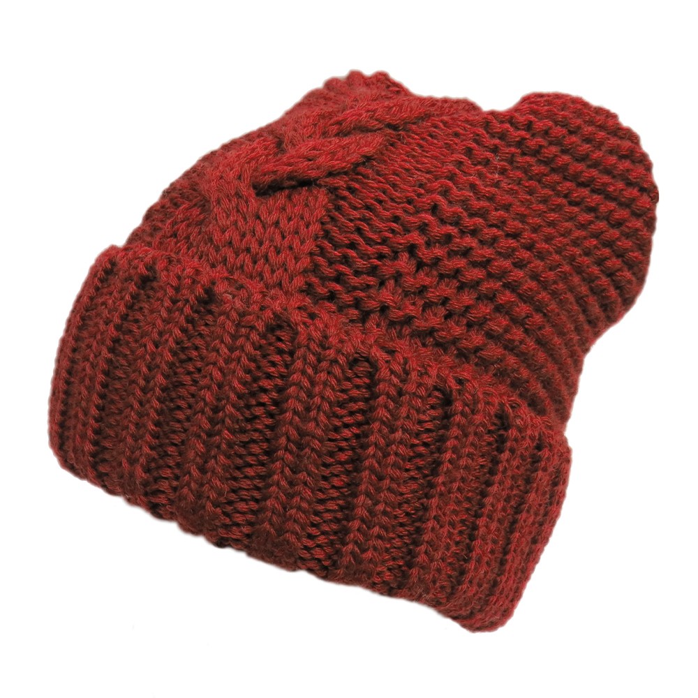 CUFFIA TRECCIA MISTO LANA